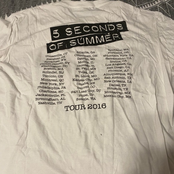 5sos band tee - Picture 2 of 2